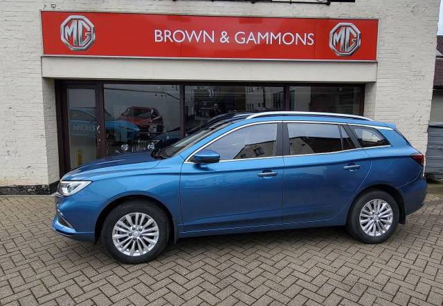 MG Motor UK MG5 0.0 115kW Exclusive EV 53kWh 5dr Auto Estate Electric Blue